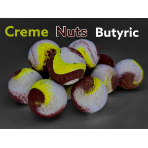 Boilie LK BAITS Pop Up Smoothie Butyric/ Nuts/ Creme