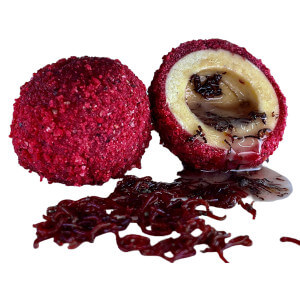 Boilie LK BAITS Nutrigo Monster Live Blood Woorm 25-30mm, 250ml, 8ks