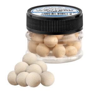 Vyvážené boilie CARPZOOM Wafters NBC 10 mm, 15 g biele