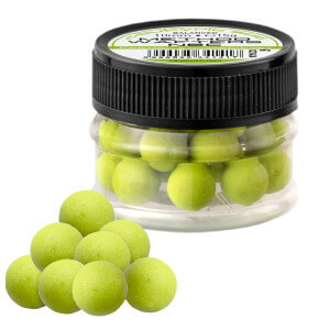 Vyvážené boilie CARPZOOM Wafters NBC 10 mm, 15 g fluo zlené