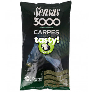Krmení SENSAS 3000 Carp Tasty Garlic (česnek)