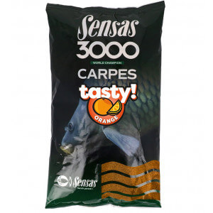 Krmení SENSAS 3000 Carp Tasty Orange (pomeranč)