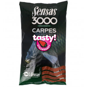 Krmení SENSAS 3000 Carp Tasty Strawberry (jahody)