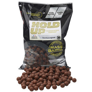 Boilie STARBAITS Mass Baiting Hold UP Fermented Shrimp, 3 kg