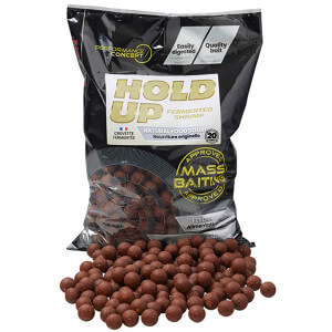 Boilie STARBAITS Mass Baiting Hold UP Fermented Shrimp, 3 kg