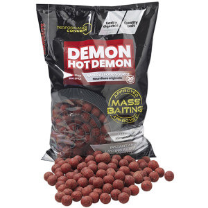 Boilie STARBAITS Mass Baiting Hot Demon, 3 kg