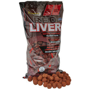 Boilie STARBAITS Red Liver, 2 kg