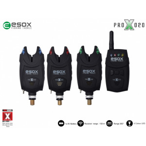 Sada 3 signalizátorů ESOX Pro X 020 s příposlechem.