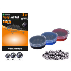 Olověné broky ESOX Pop Up Lead Shot