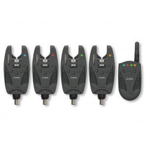 Obrázek 2 k Sada 2 signalizátorů CORMORAN Pro Carp F-4000 Wireless Bite Indicator s příposlechem