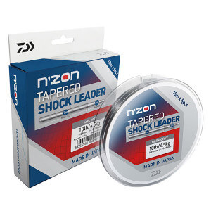 Šokový ujímaný vlasec DAIWA N'ZON Tapered Shock Leader, 10m