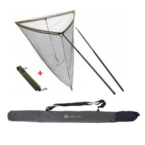 <strong>VÁNOČNÍ BALÍČEK</strong><br/>Podběrák ZFISH Synapse CLN 36 Carbon Landing Net + splávek + pouzdro MIKADO