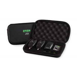 Obrázek 2 k Sada 2 signalizátorů ZFISH Bite Alarm ZX8 s příposlechem