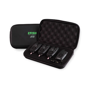 Obrázek 2 k Sada 3 signalizátorů ZFISH Bite Alarm ZX8 s příposlechem