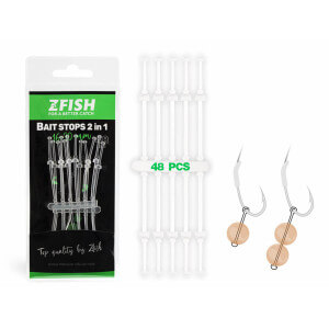 Zarážky ZFISH Silicone Boilie Stops, 16-30mm