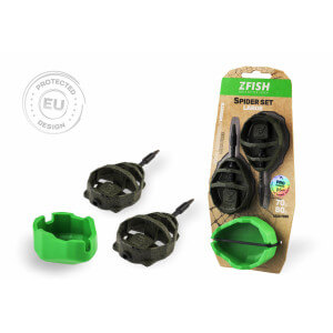 SET = 2x krmítko ZFISH Method Feeder Spide Large + forma