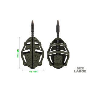 Obrázek 3 k SET = 2x krmítko ZFISH Method Feeder Spide Large + forma