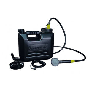 SET - sprcha RidgeMonkey Outdoor Power Shower Full Kit s kanistrom