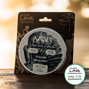 Návazcová šňůra VAGNER Hook Leader Camo Multicolor, 25 m