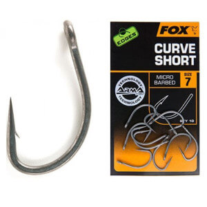 Háčky FOX Edges Curve Shank Short