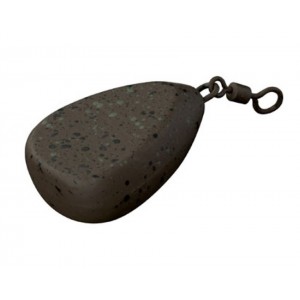 Olovo FOX Camotex Flat Pear Leads Swivel