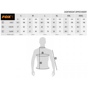 Obrázok 2 k Mikina FOX Black/ Orange Lightweight Zipped Hoody