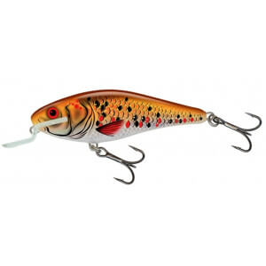 Vobler SALMO Executor Shallow Runner 5 cm, 5 g Holographic Golden Back