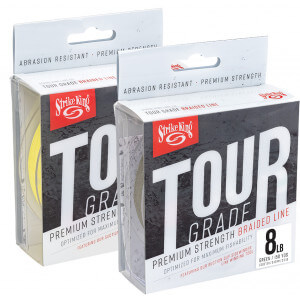 Šňůra STRIKE KING Tour Grade Braid 150 m