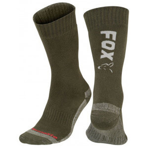 Ponožky FOX Thermolite Socks Green/ Silver
