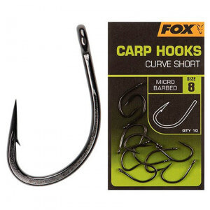 Háčky FOX Edges Curve Short Micro Barbed