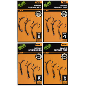 Návazec FOX Edges Ronnie Medium Curve, 3 ks