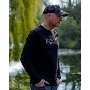 Obrázek 3 k Triko FOX Long Sleeve Black Camo T-Shirt
