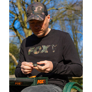 Obrázek 4 k Triko FOX Long Sleeve Black Camo T-Shirt