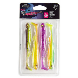 Set nástrah FOX Rage Slick Shad UV Mixed Colour