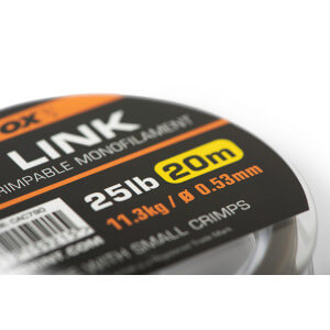 Obrázek 2 k Vlasec FOX Edges Link Monofilament Trans Khaki