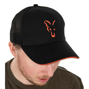 Obrázek 5 k Kšiltovka FOX Collection Trucker Cap Black & Orange