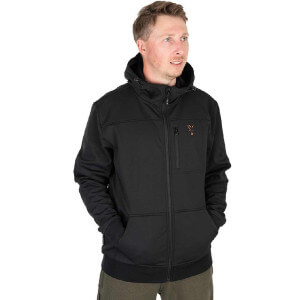 Obrázok 2 k Bunda FOX Collection Soft Shell Jacket Black & Orange