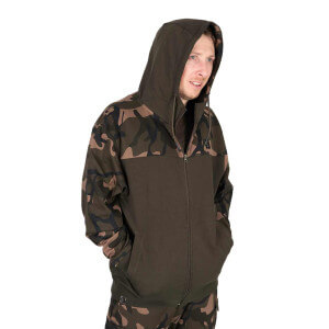 Obrázek 9 k Mikina FOX LW Khaki Camo Split Zip Hoody