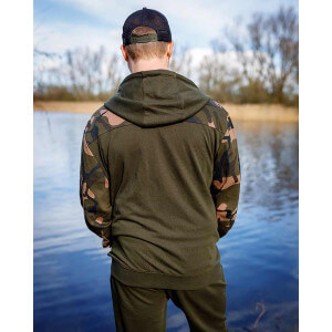 Obrázek 10 k Mikina FOX LW Khaki Camo Split Zip Hoody