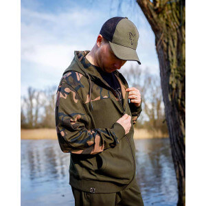 Obrázek 11 k Mikina FOX LW Khaki Camo Split Zip Hoody