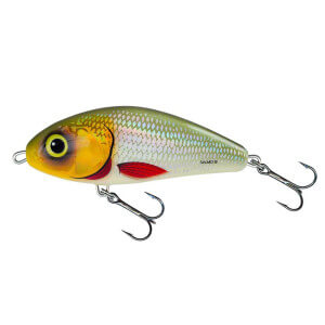 Wobler SALMO Fatso F12 Floating, Silver Halo