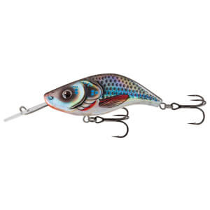 Vobler SALMO Sparky Shad Floating, 4 cm, Silver Holographic Shad