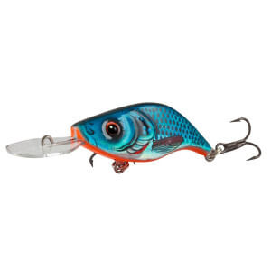 Obrázok 2 k Vobler SALMO Sparky Shad Floating, 4 cm, Blue Holographic Shad