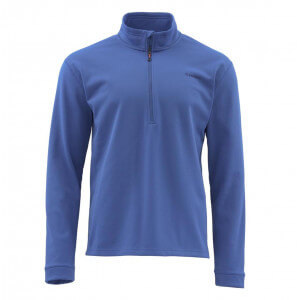 Mikina SIMMS Midweight Core Quarter-Zip Rich Blue