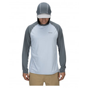 Obrázok 2 k Mikina SIMMS BugStopper Sflex Hoody Steel Blue