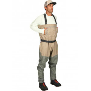 Obrázok 2 k SET = Prsačky SIMMS Tributary Stockingfoot Tan + topánky SIMMS Tributary