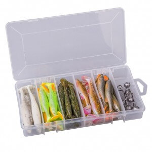 Obrázok 2 k Set nástrah SAVAGE GEAR Fat Minnow T-Tail Kit