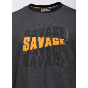 Obrázek 2 k Triko SAVAGE GEAR Simply Logo Tee Long Sleeve