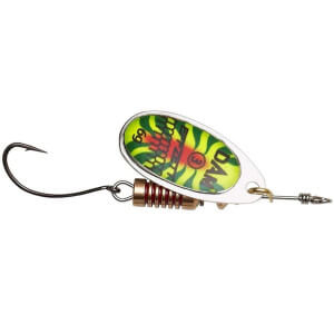 Blyskáč DAM Singlehook Spinner Firetiger UV