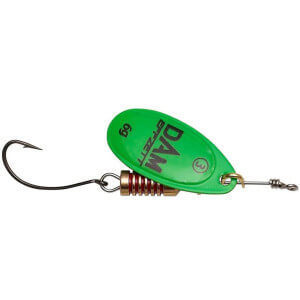 Blyskáč DAM Singlehook Spinner, Green